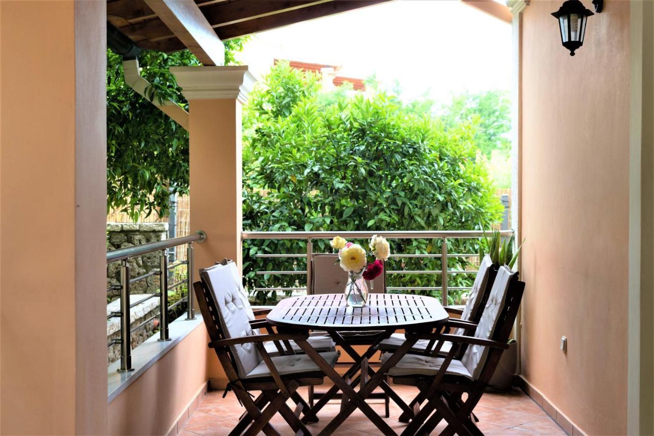 La Bella Vita - Luxury Holiday House Close To Corfu Town Potamós Eksteriør bilde