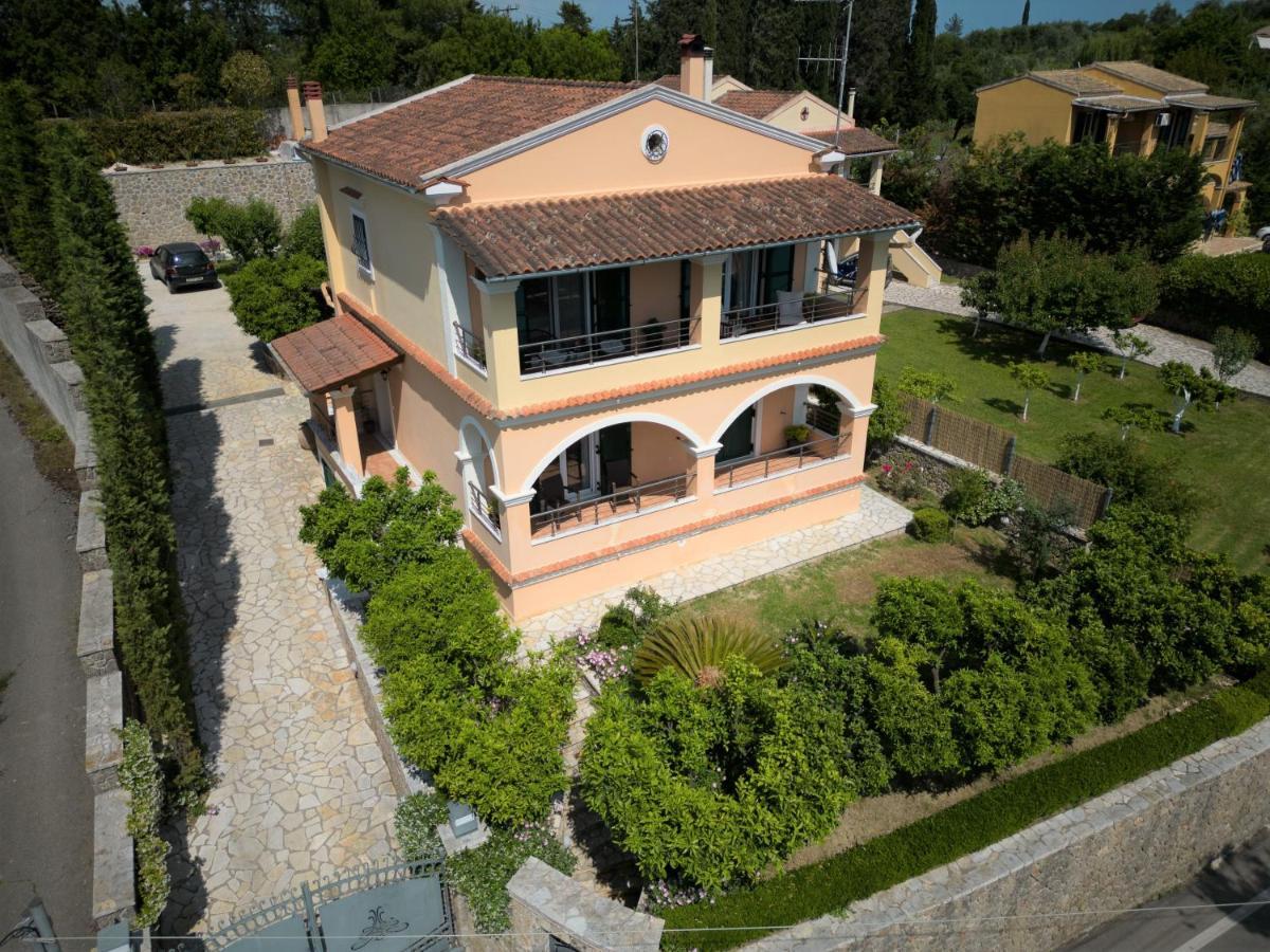 La Bella Vita - Luxury Holiday House Close To Corfu Town Potamós Eksteriør bilde