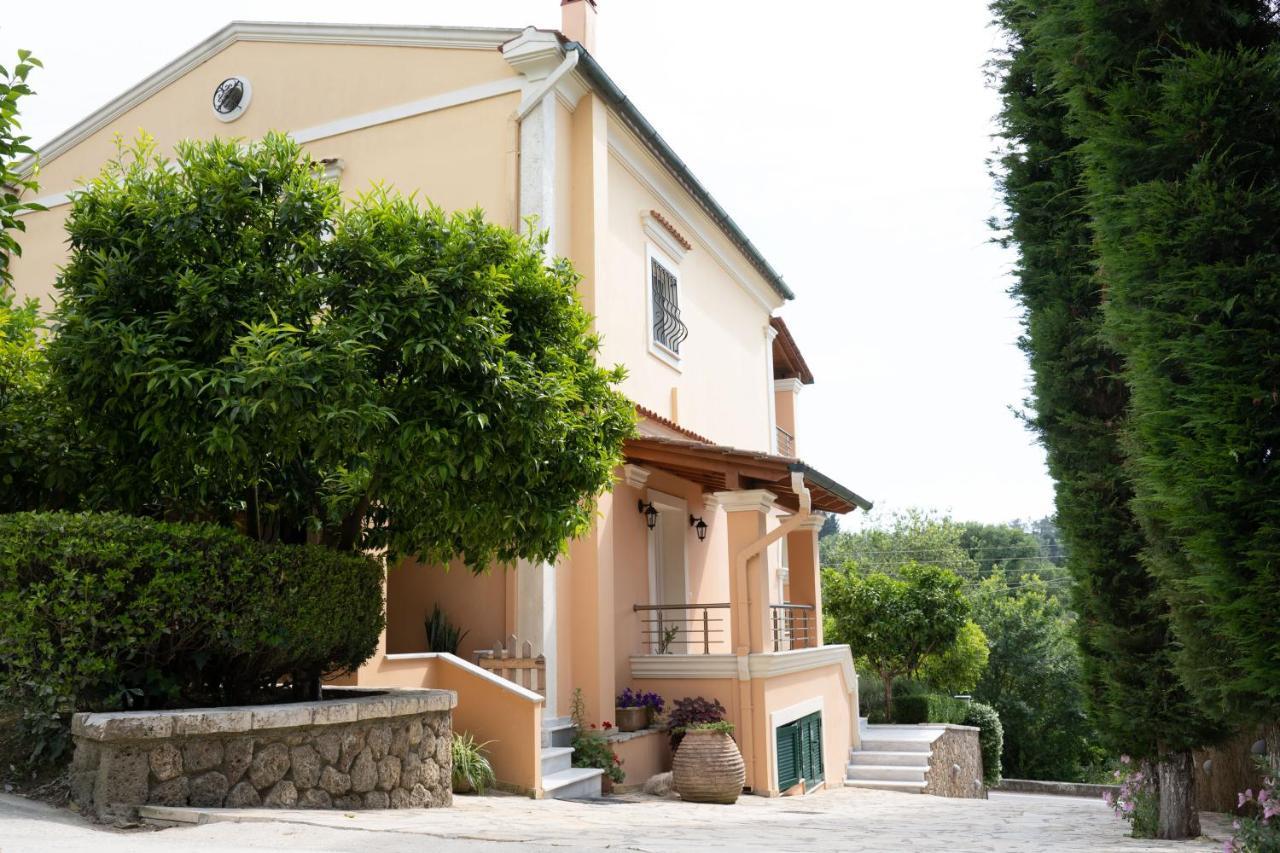 La Bella Vita - Luxury Holiday House Close To Corfu Town Potamós Eksteriør bilde