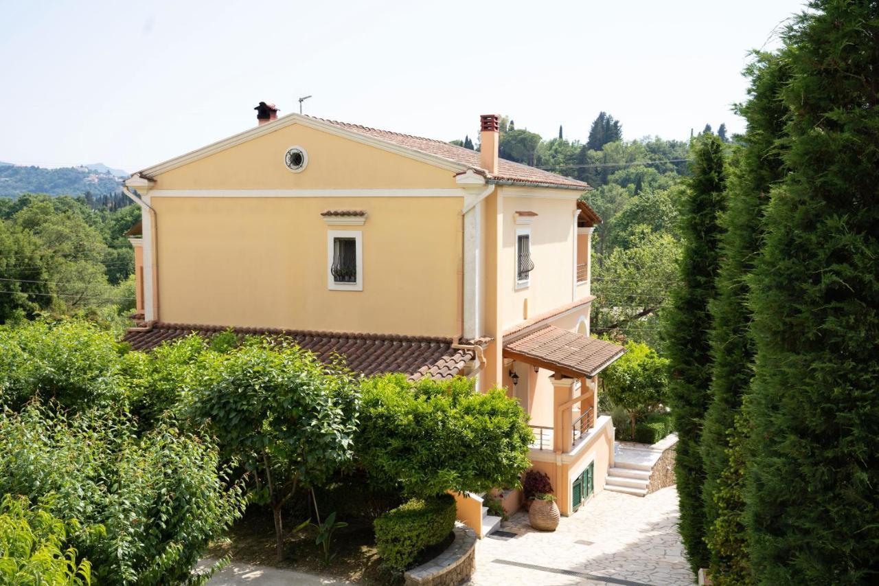 La Bella Vita - Luxury Holiday House Close To Corfu Town Potamós Eksteriør bilde