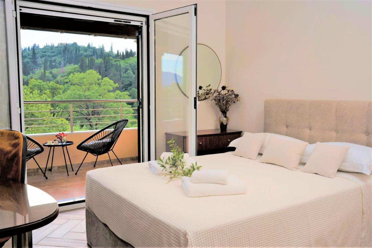 La Bella Vita - Luxury Holiday House Close To Corfu Town Potamós Eksteriør bilde