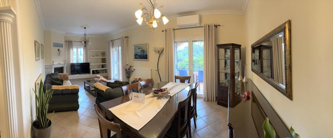 La Bella Vita - Luxury Holiday House Close To Corfu Town Potamós Eksteriør bilde