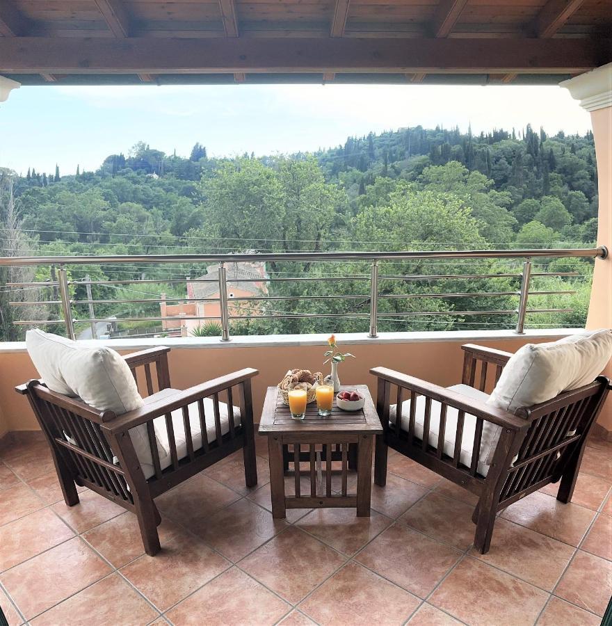 La Bella Vita - Luxury Holiday House Close To Corfu Town Potamós Eksteriør bilde