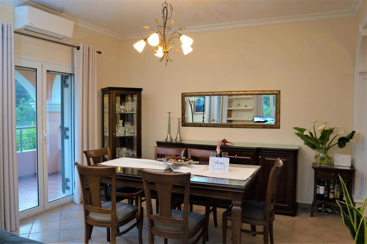 La Bella Vita - Luxury Holiday House Close To Corfu Town Potamós Eksteriør bilde